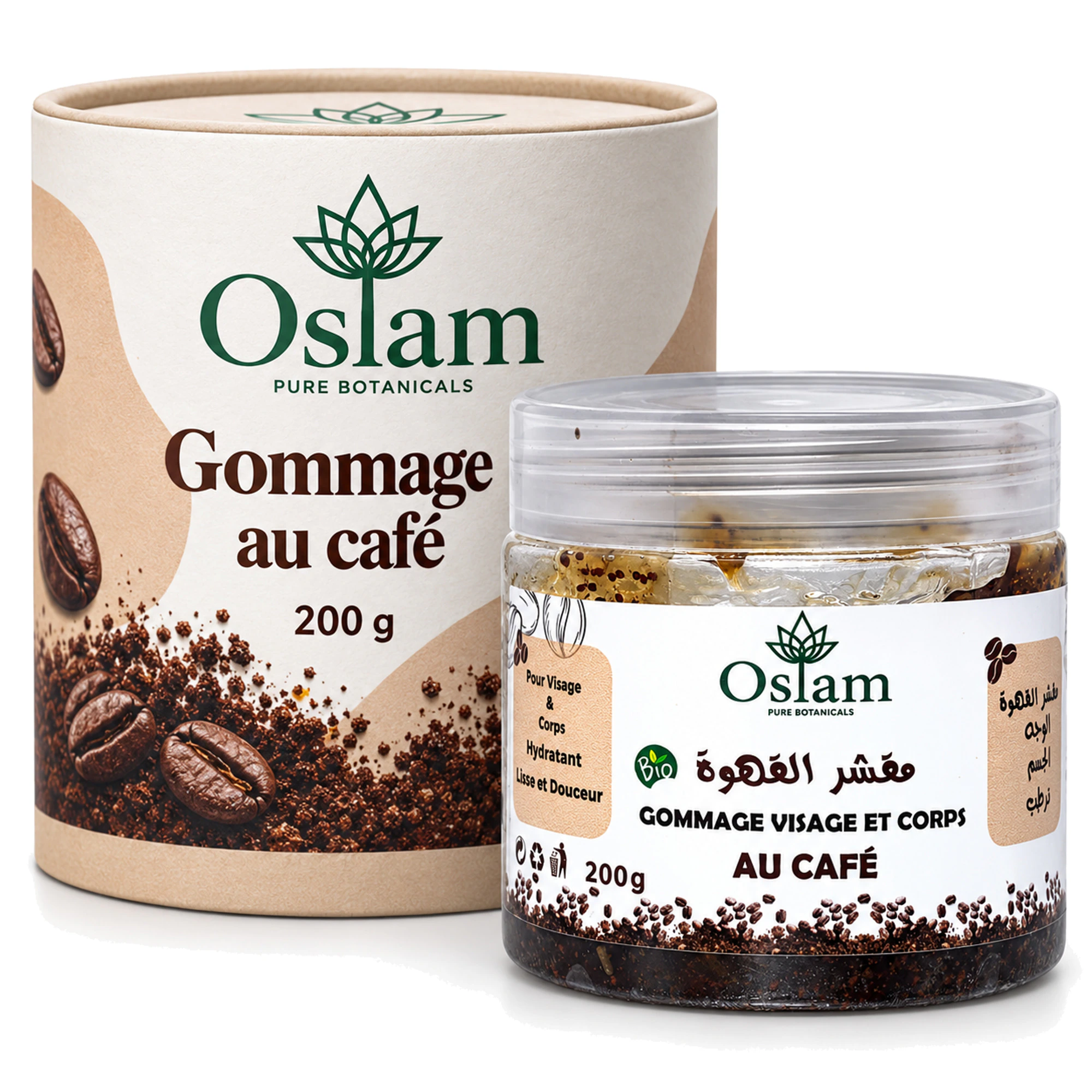 Gommage au café (visage et corps)